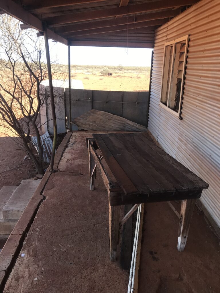 The verandah